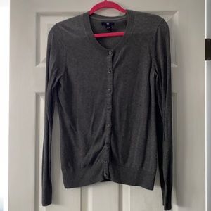 GAP Gray Cardigan